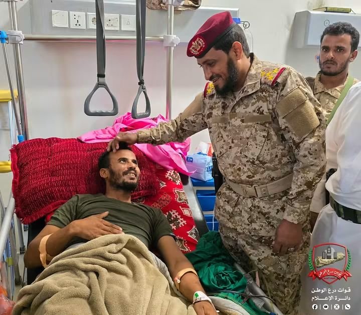 Commander of the Third Division Inspects the Wounded and Commends Their Sacrifices FB IMG 1789916124430